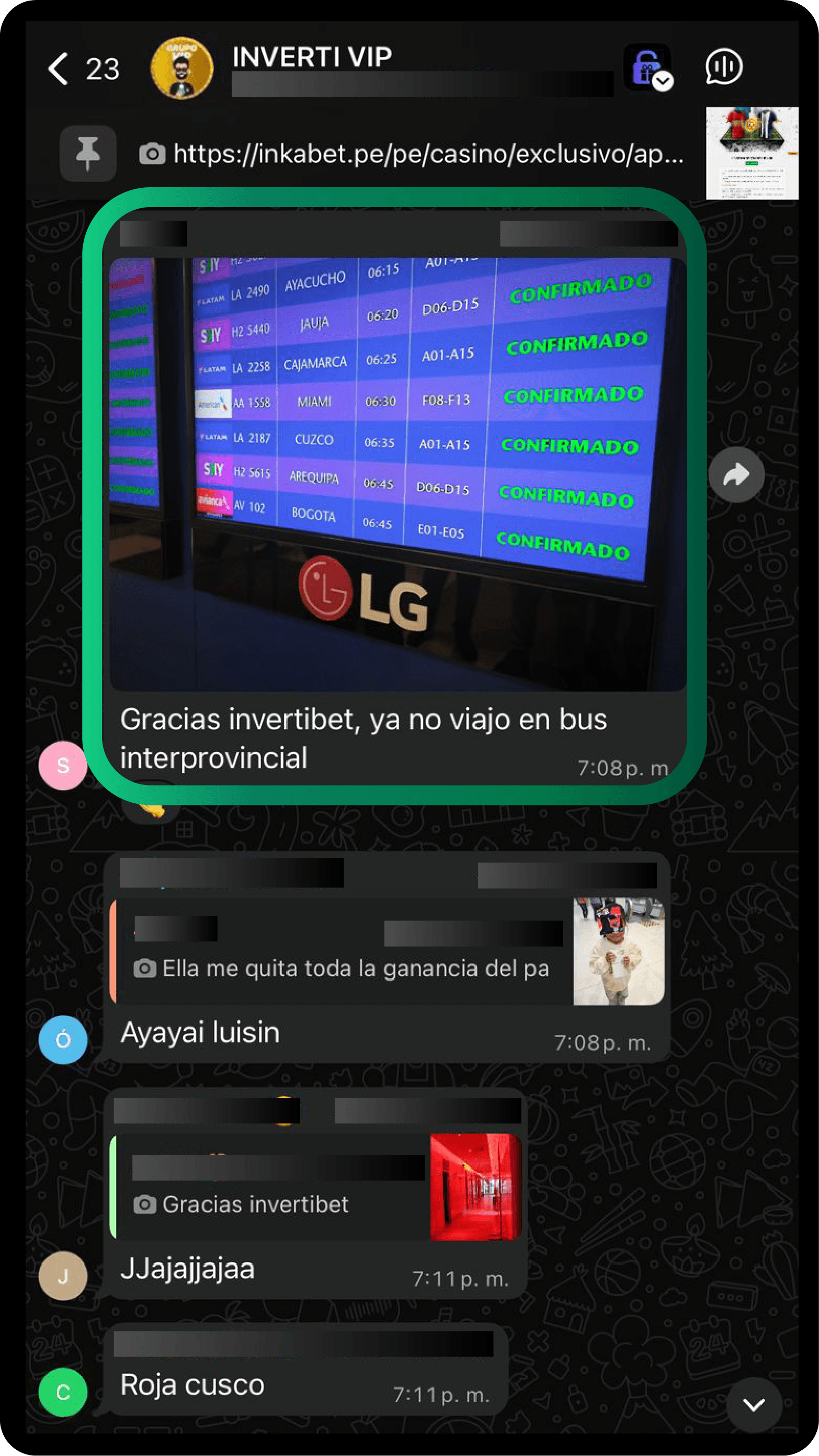 Testimonio de Giancarlos Borja